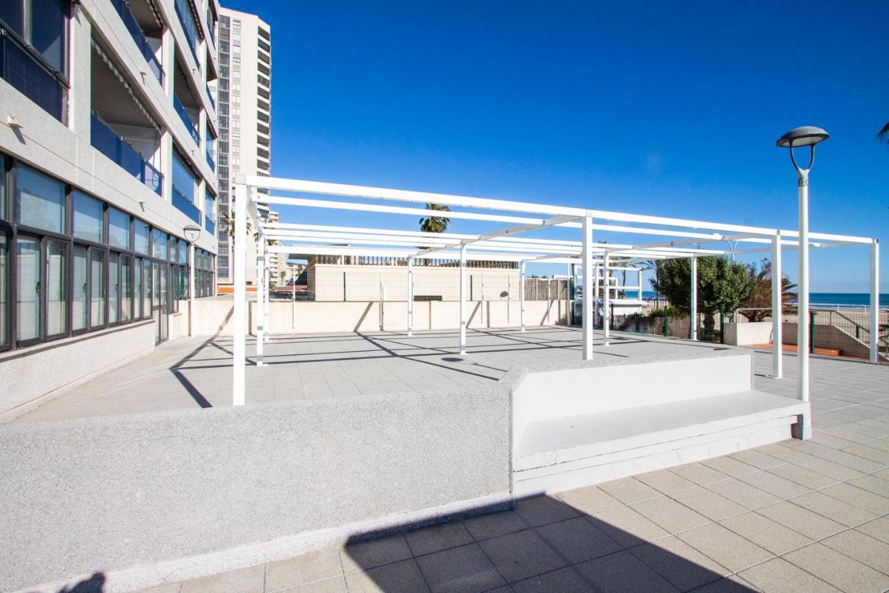 Espacio 5 - Primera Linea De Playa Apartment Cullera Bagian luar foto