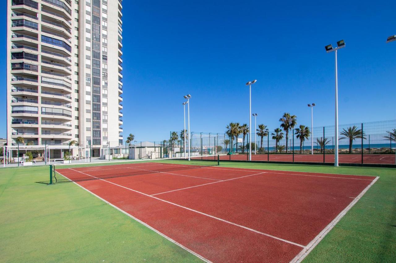 Espacio 5 - Primera Linea De Playa Apartment Cullera Bagian luar foto
